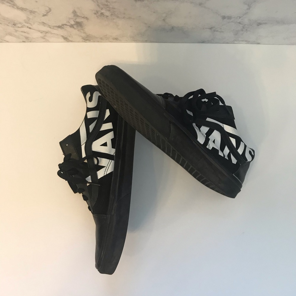 Size 10.5 used Vans mid rise